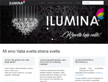 Tablet Screenshot of ilumina.rs