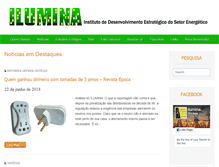 Tablet Screenshot of ilumina.org.br