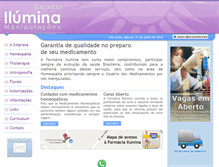 Tablet Screenshot of ilumina.com.br